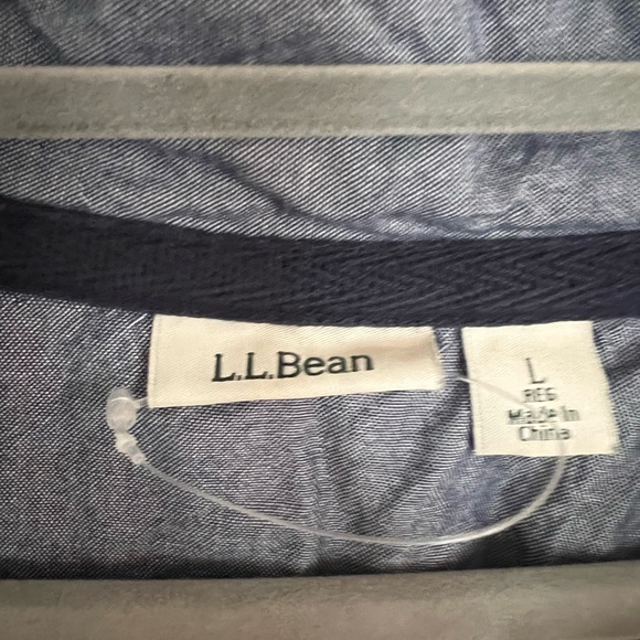 LLBean striped button sweater - Picture 5 of 6